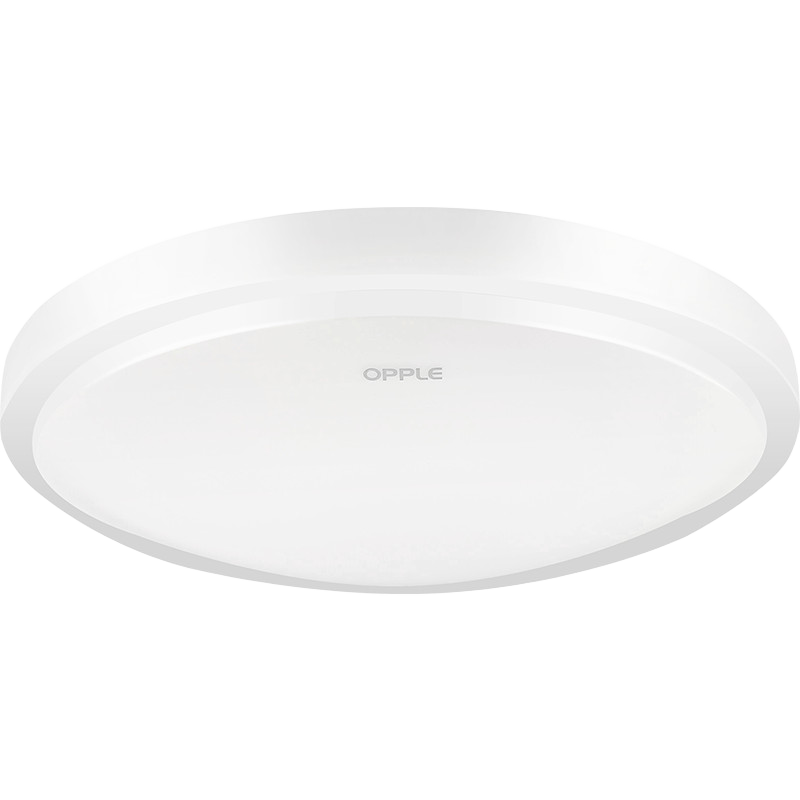 OPPLE 欧普照明 新铂玉系列 LED卧室吸顶灯 16W 白光 纯白色