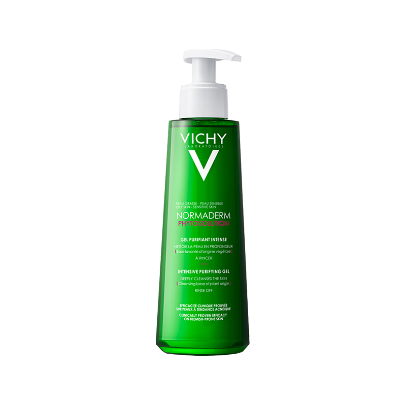 薇姿VICHY 净颜无瑕洁面啫喱200ml 益生氨基酸 洗面奶 温和清洁 保湿 法国原装进口