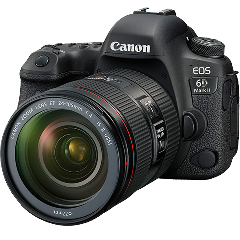 佳能（Canon） EOS 6D Mark II 6D2 单反相机 单反机身套机 全画幅专业单反套机 6D2+50 F1.8小痰盂定焦镜头 官方标配(送32g卡+钢化膜)