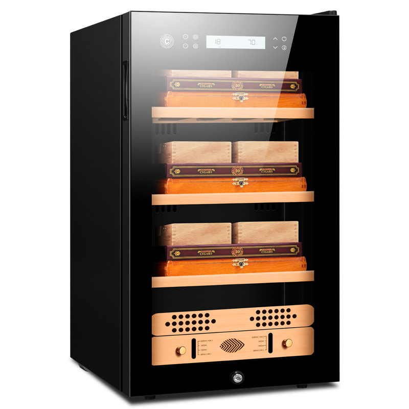 茄龙（CIGARLOONG)雪茄柜智能恒温恒湿负离子空气净化冷藏客厅雪茄柜CL-28C 盒养款