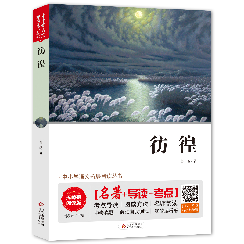 彷徨整本书阅读(无障碍阅读)中小学生课外阅读书籍世界名著 考点导读