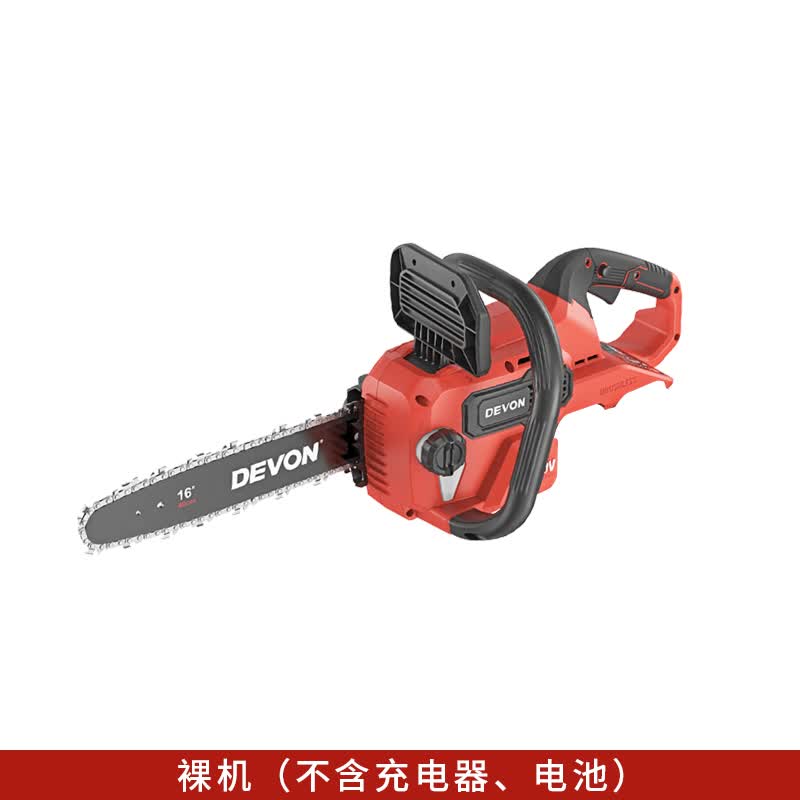 锂电大功率家用16寸电链锯户外无线砍树伐木锯电动工具4556玩个木头