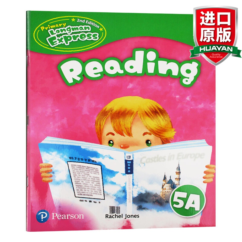 英文原版 培生香港朗文小学英语教材 Primary Longman Express 5A 套装3本 全英文版