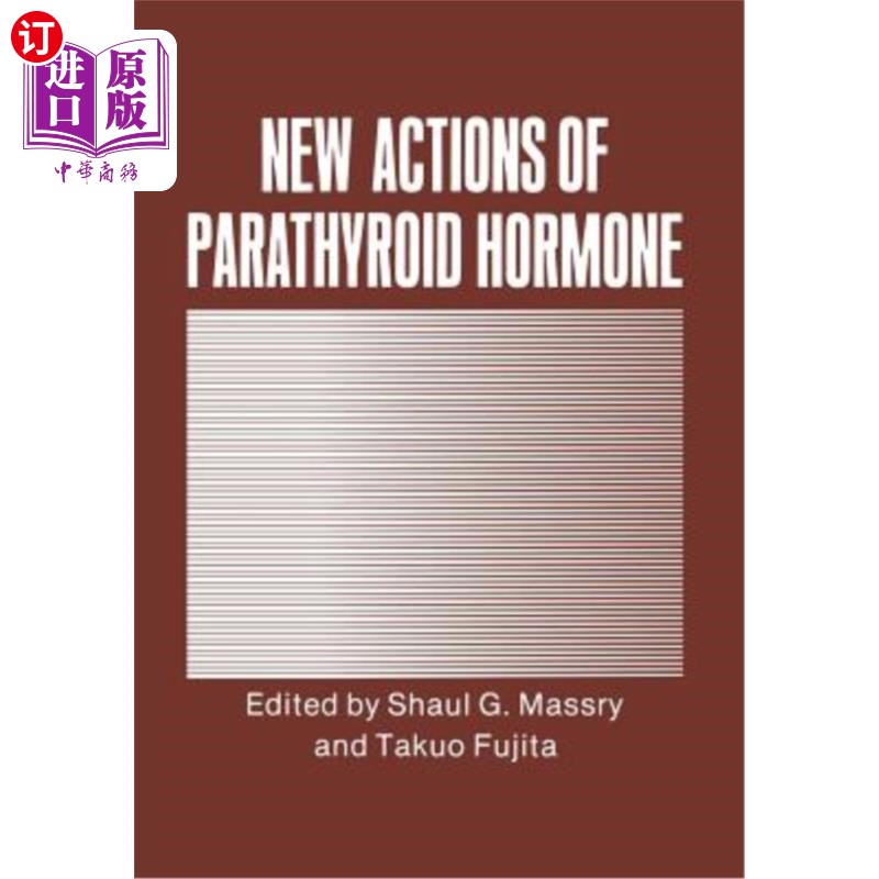 海外直订医药图书new actions of parathyroid hormone 甲状旁腺激素