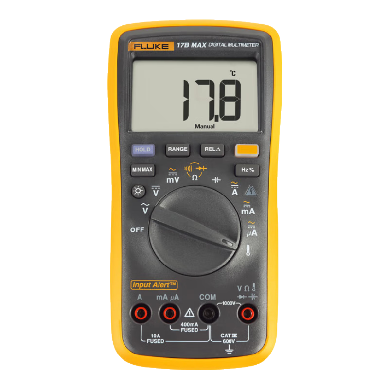 福祿克（FLUKE）17B MAX-01 數(shù)字萬用表t多功能萬能表電工專用萬用表高精度多用表