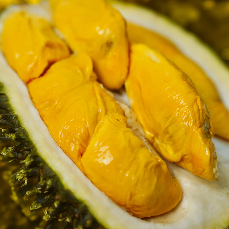 至尚云巅红肉冷冻榴莲肉生鲜水果D101 AA果3.5-4斤【保4房】