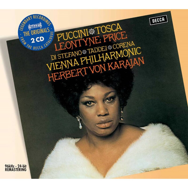 【中图音像】普契尼:歌剧"托斯卡" 普莱斯,斯苔方诺,泰迪等演奏.