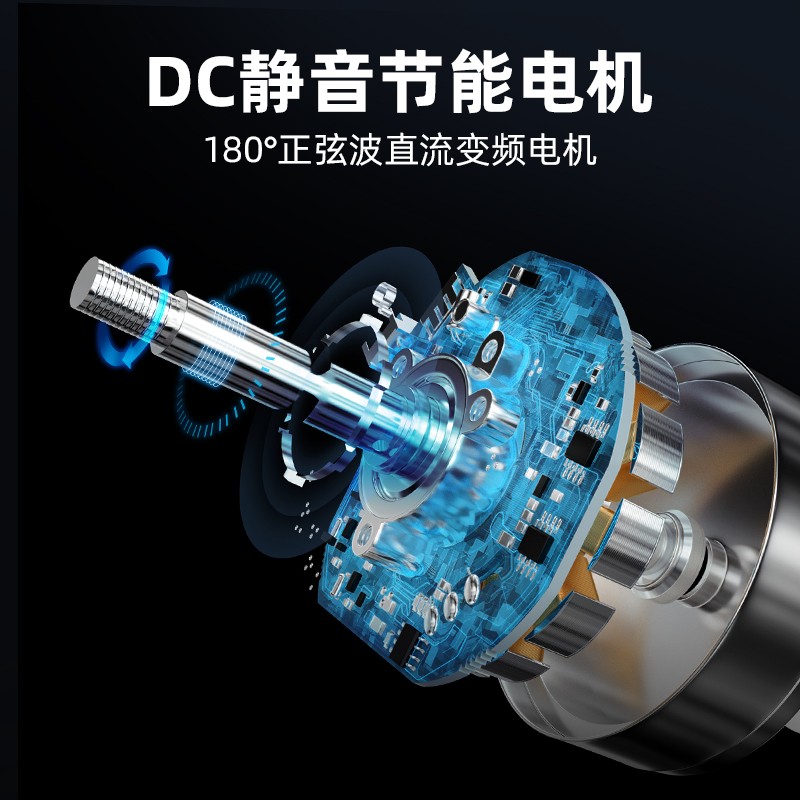 西哲（sezze） 日本空气循环电风扇办公家用落地智能台立两用直流变频定时遥控桌面风扇288plus 珍珠白288plus（蓝牙款）