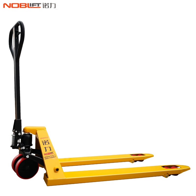 诺力叉车手动液压托盘搬运车df3t手推平板拖车地牛铲车升降老虎拉货车