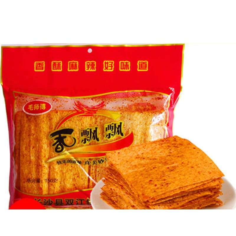 飘飘香麻辣片辣条 湖南辣片大包毛师傅香飘飘辣条片片香麻辣片豆皮片