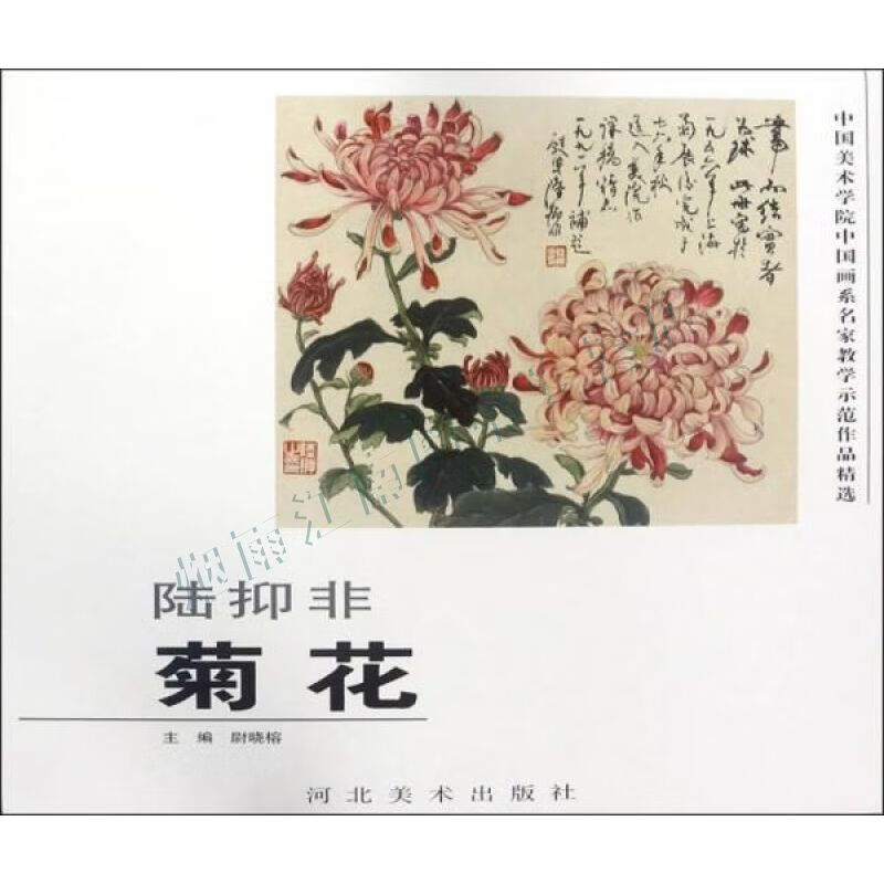 中国美术学院中国画系名家教学示范作品精选陆抑非菊花【上新】