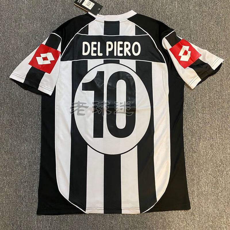 森辽02-03赛季意甲尤文主场球衣复古10号皮耶罗11号内德维德足球队服