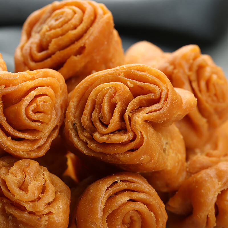 安徽芜湖地方特产正宗传统糕点怀旧零食小吃小狮子头香脆可口 麻辣味