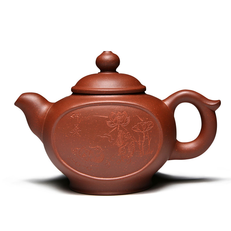 尊壶宜兴紫砂壶手工名家徐萍正宗清水泥鸳鸯戏水泡茶壶 鸳鸯戏水150cc