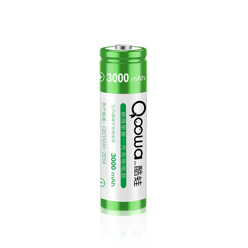 酷蛙18650充电手电筒电池直径14长度50电压3.7伏充电电池有吗？