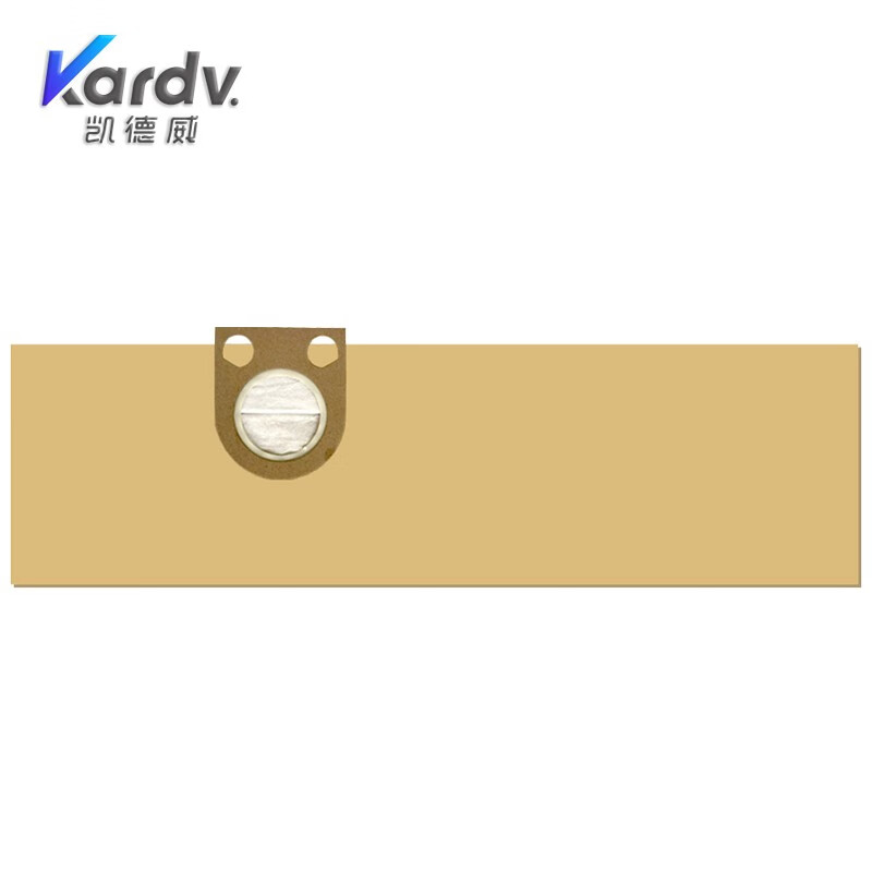 凯德威（KARDV)20L纸袋配件吸尘器尘袋 浅黄色 浅黄色