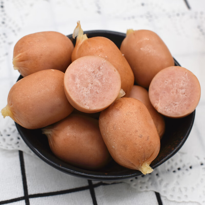 5kg软骨小香肠一口肠肠速冻丸子大包装麻辣烫关东煮丸子食材