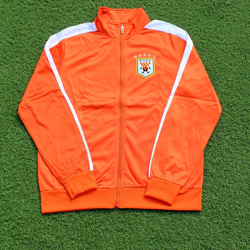 陌芯雨山东泰山队球衣外套2024中超亚冠鲁能长袖足球训练出场服n98