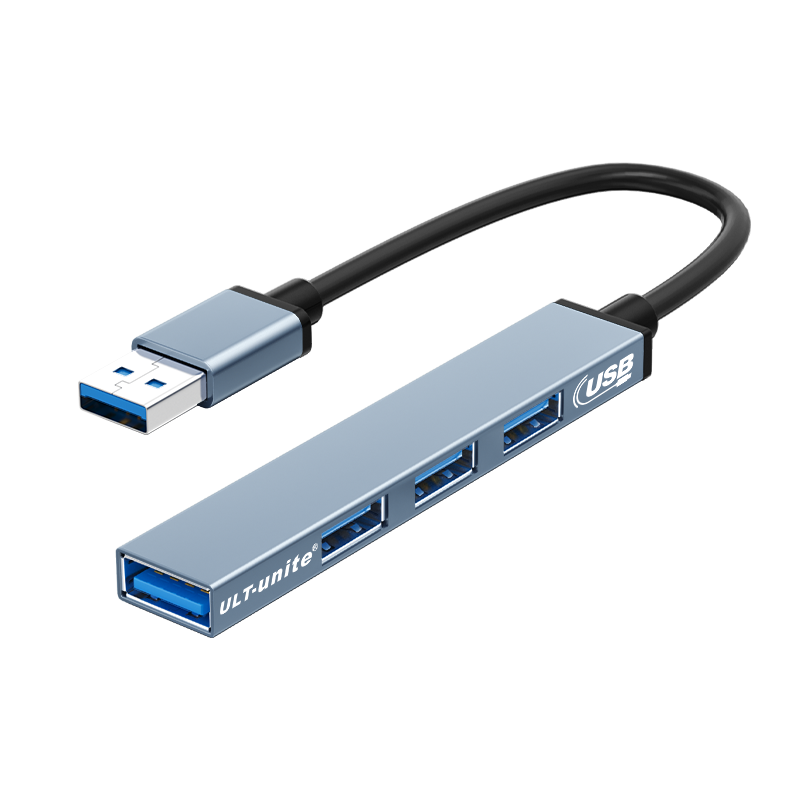 ���ڲ�����ULT-unite USB������3.0�����Ŀ�HUB��������չ�� mac�ʼǱ�ƽ��̨ʽ����ת��ͷһ�϶�ӿ���չת�� USB��Ͽ3.0*1+2.0*3��