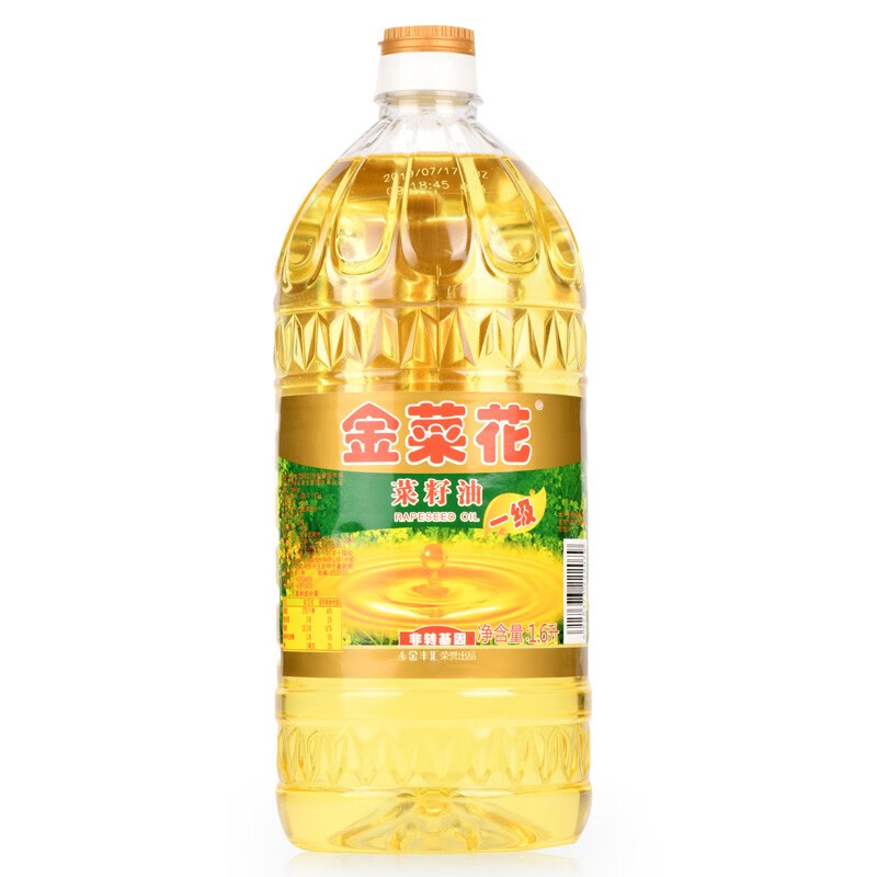 6l 非转基因物理压榨植物食用油 油菜籽