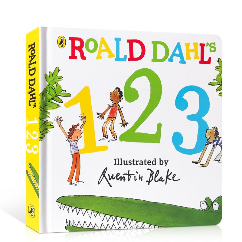 dahl 123罗尔德达尔的123儿童纸板图书籍青少年读物文学小说小学英文