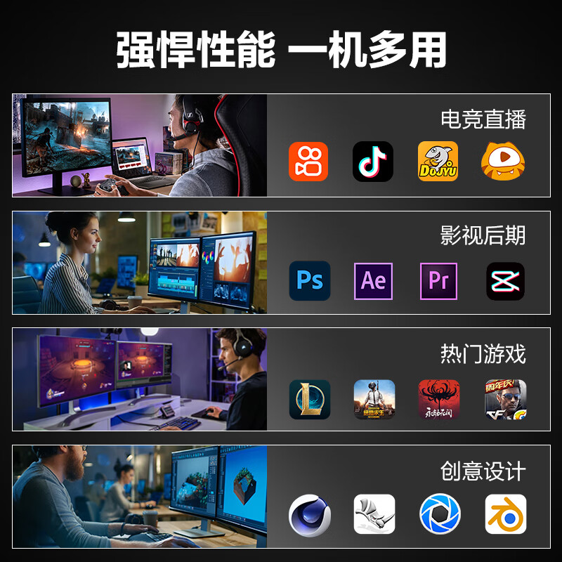 电竞主机排名前十名品牌，这10款高性能超快响应，游戏畅玩无压力