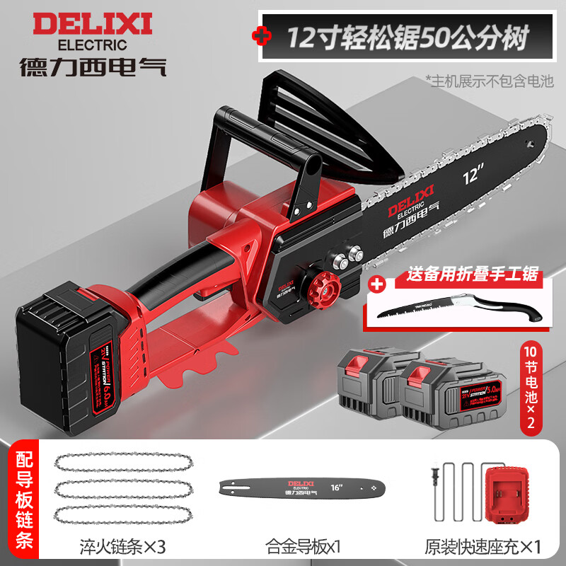 ���ڲ�����������������DELIXI ELECTRIC�����ʵ�����﮵����ʽ��������ʾ��ľ������ֳ���֦�� 12����ˢǿ��[10��5.0AH]2��3�� 304.92Ԫ(������)