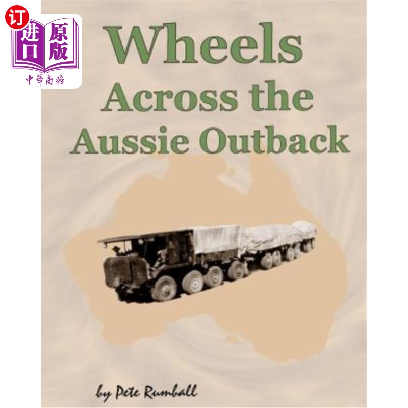 海外直订wheels across the aussie outback 穿越澳大利亚内陆