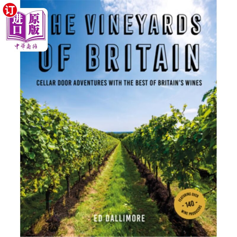 海外直订the vineyards of britain: cellar door adventures with