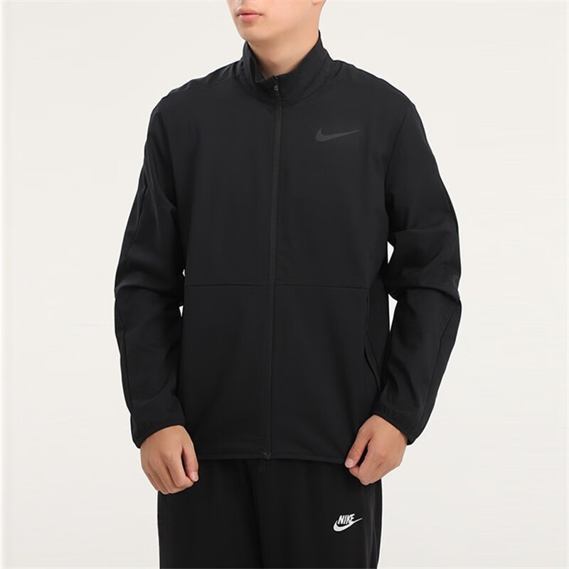 耐克(nike)运动套装男新款运动服修身连帽夹克外套aj5322-451 cu4954