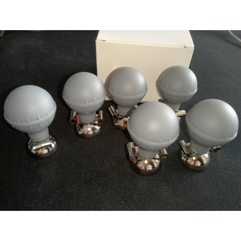 心电图机心电电极铜镀镍吸球/ 蓝色和灰色 普通吸球