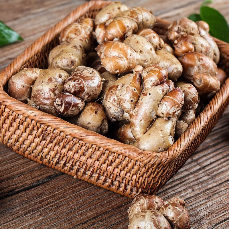 粤品【沙姜新鲜】广东茂名化州特产生姜椰子白切鸡蘸料山奈 茂名沙姜