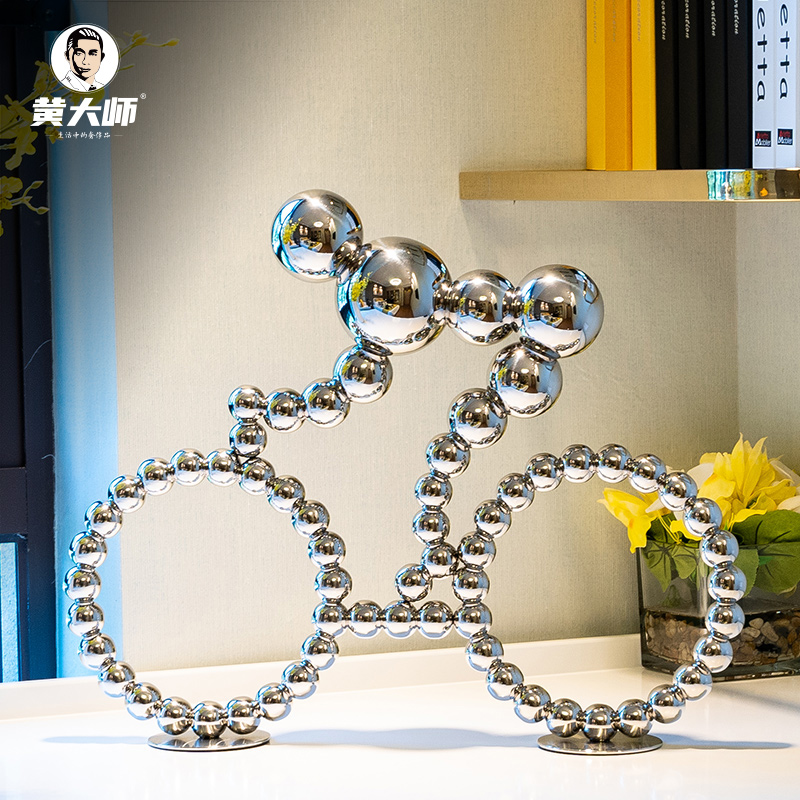 励志摆件家居摆件装饰摆件 客厅电视柜卧室酒柜样板房书房 勇往直前