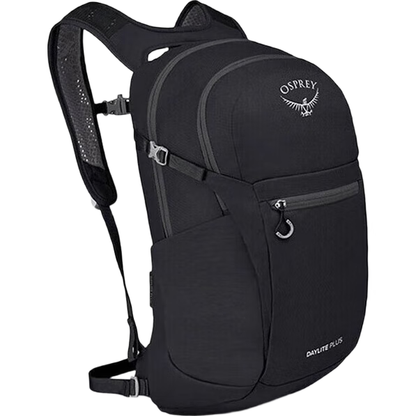 OSPREY 日光plus 20L双肩包 轻便休闲背包 户外旅行徒步通勤电脑包 黑色
