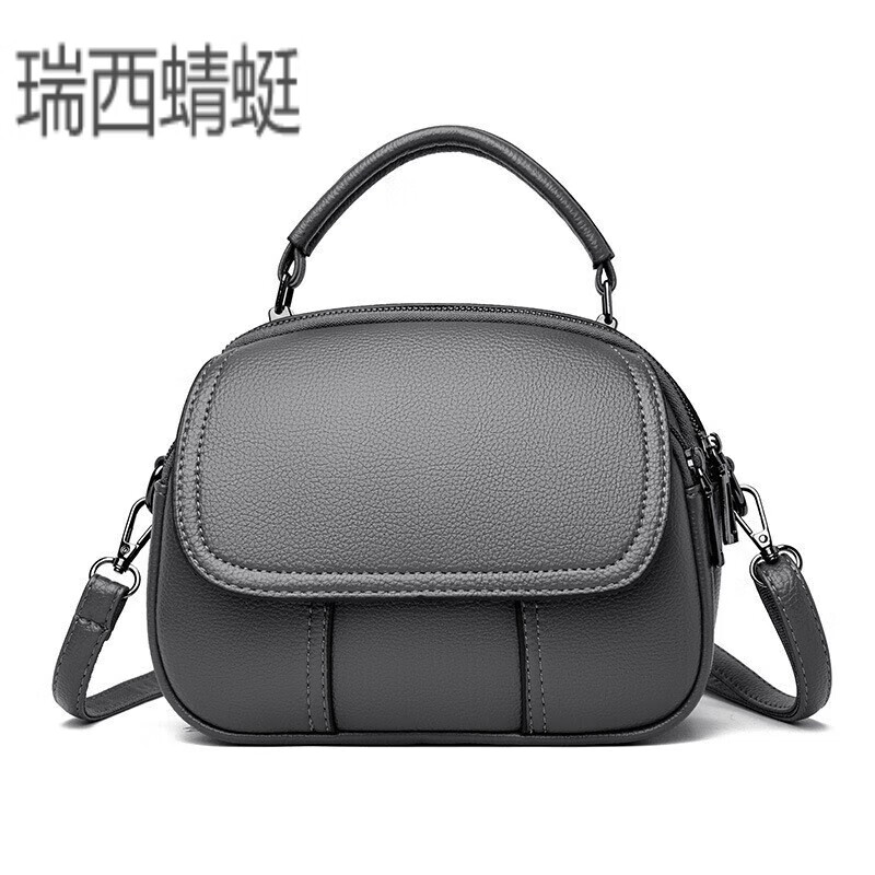 瑞西蜻蜓(ruixiqingting)品牌真皮女士小包包新款时尚百搭软皮单肩斜