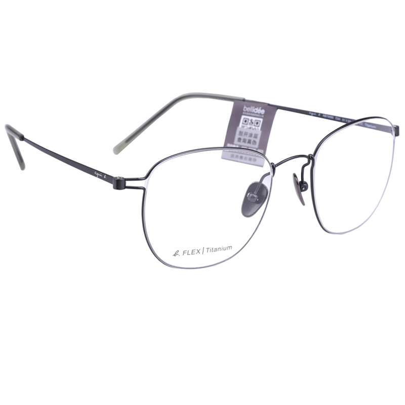 agnes b雅昵斯比眼镜ab70055钛金属全框镜轻盈舒适不压鼻梁可配近视