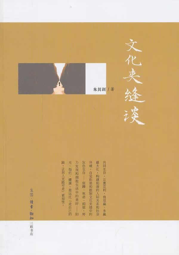 文化夹缝谈 朱其训 文化 9787108045713