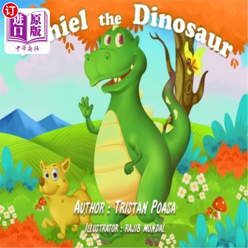 海外直订daniel the dinosaur 恐龙丹尼尔