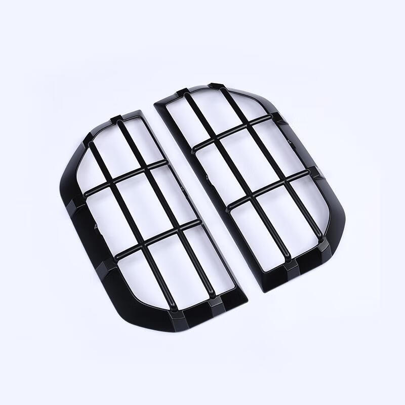 浔阳楼方程豹5尾灯罩刹车灯保护框前后大灯罩专用外观装饰壳盖改装配件 方程豹5尾灯罩【哑黑款-ABS材质 方程豹豹5