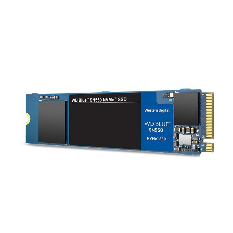 西部数据（WD）SN750/SN550 NVMe M.2笔记本台式机SSD固态硬盘SATA 蓝盘SN550 500G【JD物流】