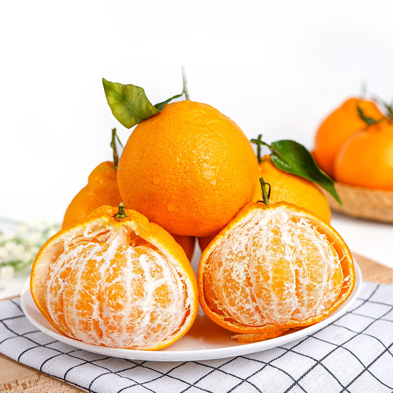 顺丰包邮正宗四川春见耙耙柑新鲜水果桔子丑橘丑桔柑橘子净重10斤 耙耙柑10斤特大果14-18个