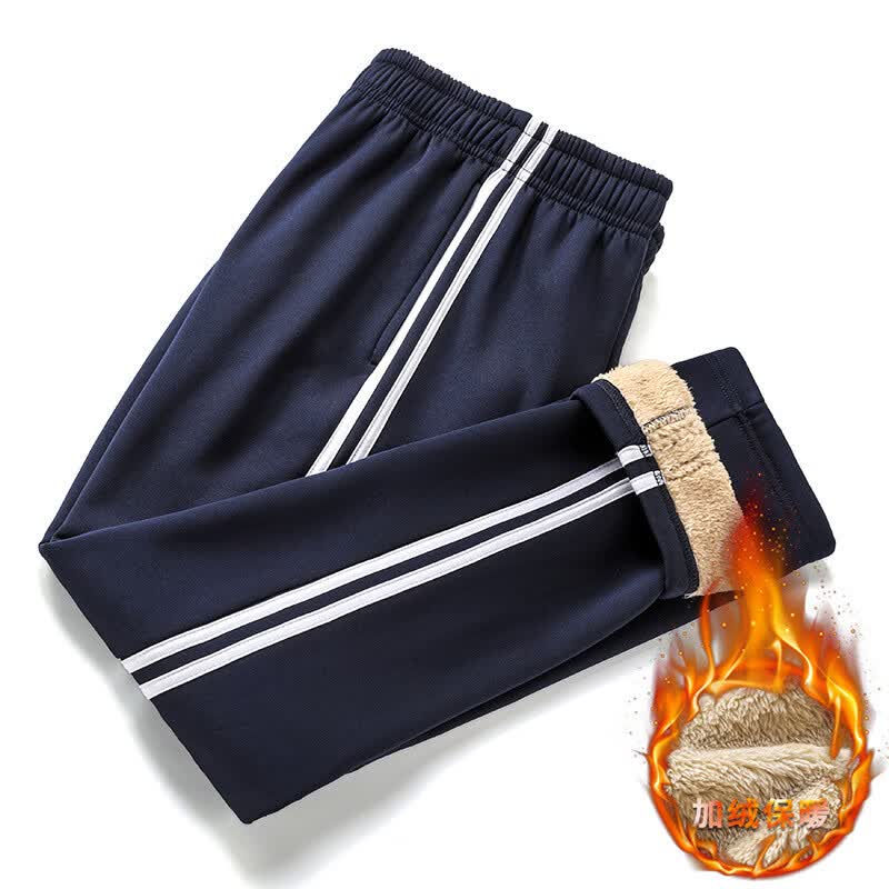 西牧威冬季加绒加厚校服裤高中学生两条杠深蓝运动一杠白边初中校裤 藏蓝二杠（南韩丝）冬季加绒 180属于什么档次？