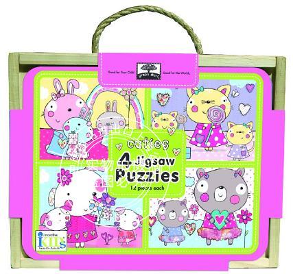 现货 Jigsaw 4 in 1 - cuties