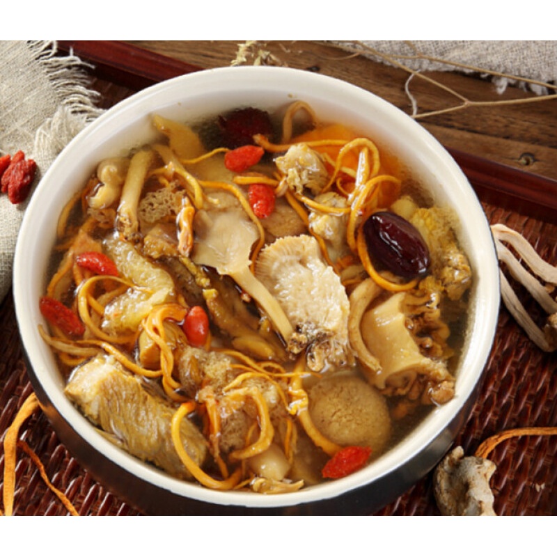 虎钢馋云南八味菌汤包50g 菌汤火锅底料香菇类干货煲汤料包菌菇竹荪