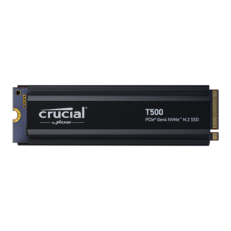 Crucial英睿达 美光2TB SSD固态硬盘 M.2接口(NVMe协议 PCIe5.0*4)读速14500MB/s Pro系列 T705散热版