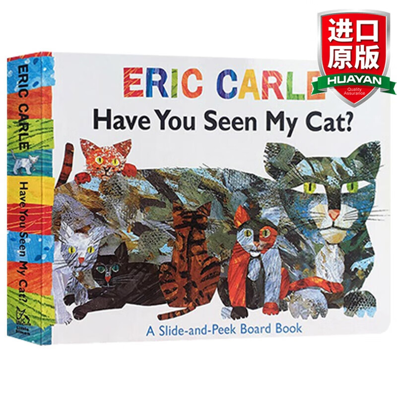 英文原版绘本 你看见我的猫了吗 Have you seen my cat 纸板书 儿童英语启蒙亲子书 kindle格式下载