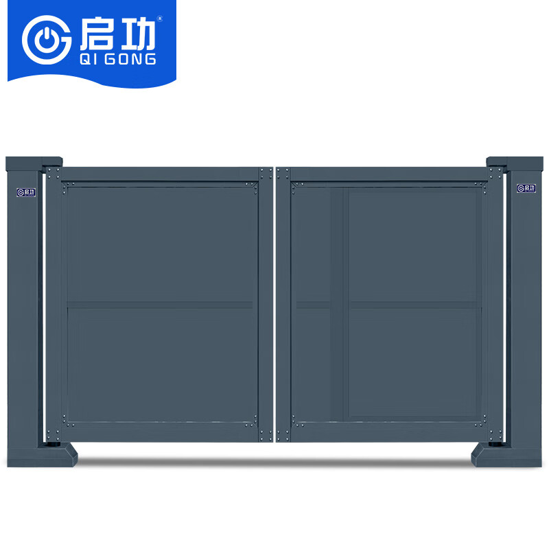 启功电动智能悬浮折叠门铝合金平移门悬浮门庭院大门12平方米