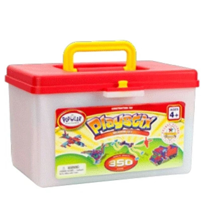 光华玩具(popular playthings)竹节棍拼插积木玩具拼装汽车飞机动物