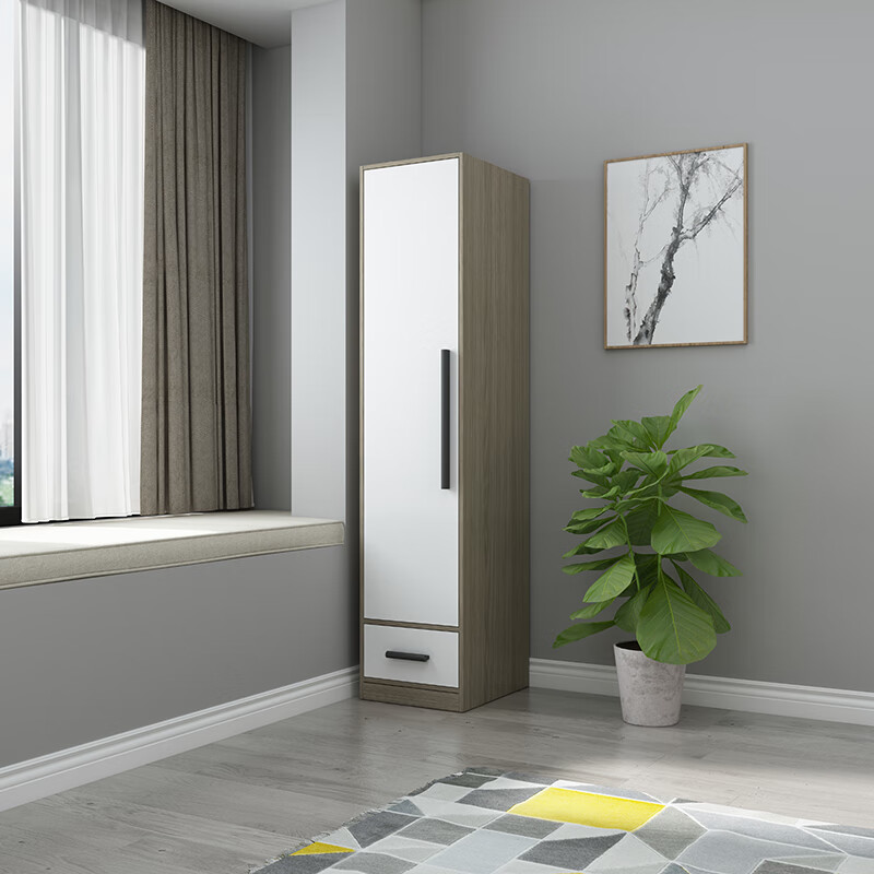 学习书桌写字台储物柜衣柜书桌一体小户型卧室学生电脑桌写字台带书柜