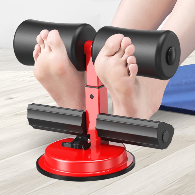 多德士（DDS） 多德士仰卧起坐辅助器吸盘式卷腹健身器材锻炼减肥减腹收腹机 升级蝶形款-红色